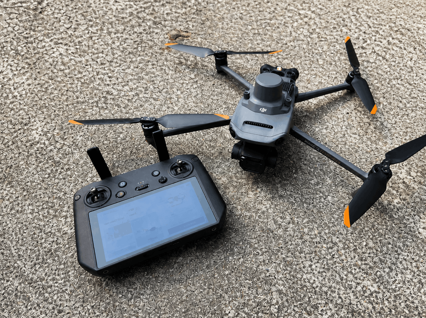 Enterprise Grade Drone, and it's remote controls